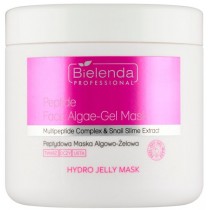 Bielenda Professional Hydro Jelly Mask przeciwzmarszczkowa maska algowo - żelowa z peptydami i śluzem ślimaka 190g