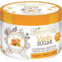 Bielenda Vanity Sugar cukrowa kremowa pasta do depilacji pachy, bikini,nogi 100g