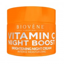 Biovene Vitamin C Night Boost nawilajcy krem do twarzy na noc 50ml