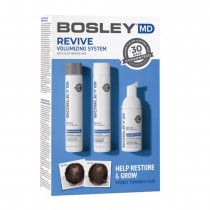 Bosley MD Non-Color Revive szampon do włosów 150ml + odżywka 150ml + pianka do włosów 100ml