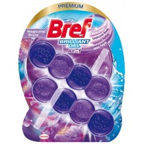 Bref Brilliant Gel All in 1 zawieszka myjco-zapachowa do muszli Magiczna Bryza 2szt