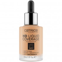 Catrice HD Liquid Coverage Foundation 24H matujcy podkad do twarzy 034 Medium Beige 30ml