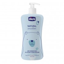 Chicco Natural Sensation Baby Hair & Body Cleanser szampon do wosw i el do ciaa 500ml