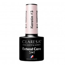 Claresa Extend Care 5in1 Keratin baza pod lakier hybrydowy 3 5g