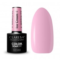 Claresa Soak Off UV/LED Ice Cream lakier hybrydowy 04 5g