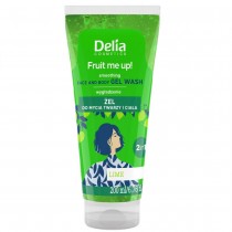 Delia Fruit Me Up! el do mycia twarzy i ciaa Limonka 200ml