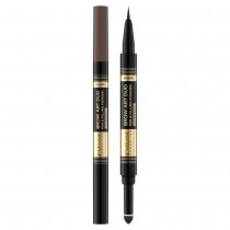 Eveline Brow Art Duo Pen & Filing Powder precyzyjny pisak i cie do brwi 2w1 Dark