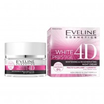 Eveline White Prestige 4D Whitening Night Cream wybielajcy krem do twarzy na noc 50ml