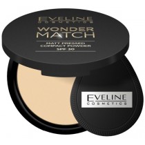 Eveline Wonder Match matowy puder prasowany SPF30 02 8g