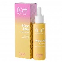 Fluff In Your Soul Glow Skin Face Acid rozświetlający peeling do twarzy Witamina C, Kwas AHA 40ml