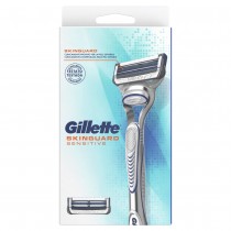 Gillette Skinguard Sensitive maszynka do golenia dla mczyzn z wymiennym ostrzem 2szt