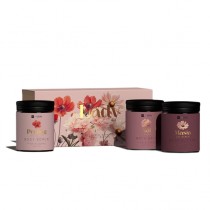 Hiskin Lady Flowers sl do kpieli 200ml + peeling do ciaa 200ml + maso do ciaa 200ml