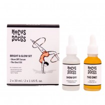 Hocus Pocus Bright&Glow Show Off! serum do twarzy 30ml + The One! olejek pielęgnujący 30ml