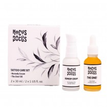 Hocus Pocus Tattoo Care Remedy Cream krem łagodzący 30ml + The One! olejek pielęgnujący do tatuażu 30ml