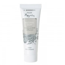 Korres Beauty Shots Natural Clay Deep Cleansing Mask oczyszczająca maska do twarzy z glinką 18ml
