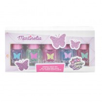 Martinelia Shimmer Wingd lakier do paznokci 5szt