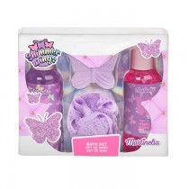 Martinelia Wings Bath el do mycia ciaa 2x100ml + kula do kpieli 30g + gbka do mycia 1szt