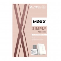 Mexx Simply For Her Woda toaletowa 20ml spray + Mydo 75g