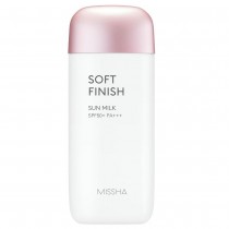 Missha All Around Safe Block Soft Finish Sun Milk SPF 50 PA+++ lekki i wiey krem przeciwsoneczny 70ml