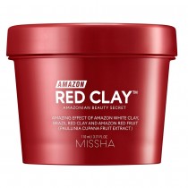 Missha Amazon Red Clay Pore Mask oczyszczająca maska typu Wash Off 110ml