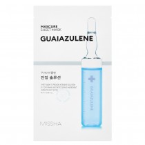 Missha Mascure Calming Solution Guaiazulene kojca maska w pachcie 28ml