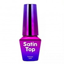Mollylac Satin Top matowy top nawierzchniowy do paznokci bez przemywania 10g