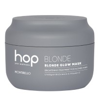 Montibello Hop Blonde Glow maska rozwietlajca neutralizujca refleksy do wosw blond i rozjanianych 200ml