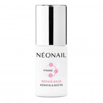 NeoNail UV Gel Polish Repair Base baza hybrydowa Keratin & Biotin 7,2ml