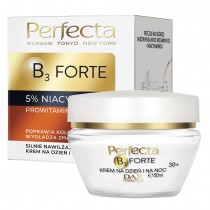 Perfecta B3 Forte nawilajcy krem na dzie i noc 30+ 50ml