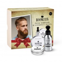 Roomcays Zestaw do pielgnacji brody olejek 50ml + balsam 30ml + wosk 30ml