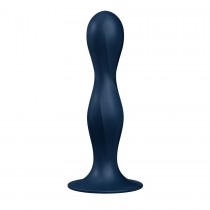 Satisfyer Double Ball-R dildo z kulkami gejszy Dark Blue