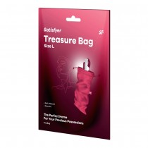 Satisfyer Treasure Bag torba do przechowywania gadetw L Pink