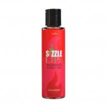 Sensuva Sizzle Lips Warming Edible Gel el stymulujcy Strawberry 125ml