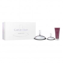 Calvin Klein Euphoria Woman Woda perfumowana 100ml spray + Woda perfumowana 30ml spray + Balsam do ciaa 100ml