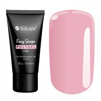 Silcare Easy Shape Polygel akryloel do paznokci Pink 30g