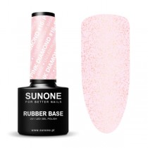 Sunone UV/LED Gel Polish Color Rubber Base lakier hybrydowy Pink Diamond 16 5ml