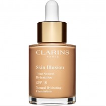 Clarins Ladies Skin Illusion Natural Hydrating Foundation nawilajcy podkad do twarzy 107 Beige SPF15 30ml