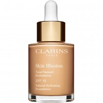 Clarins Ladies Skin Illusion Natural Hydrating Foundation nawilajcy podkad do twarzy 110 Honey SPF15 30ml
