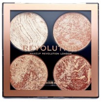 Makeup Revolution Cheek Kit zestaw pudrw do konturowania Don`t Hold Back 8,8g