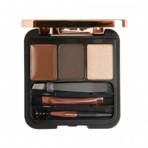 Makeup Revolution Lo Brow Sculpt Kit paleta do brwi Dark