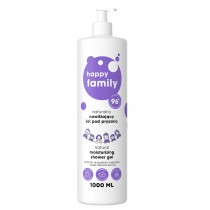 Happy Family Naturalny nawilajcy el pod prysznic dla caej rodziny od 3 roku ycia 1000ml