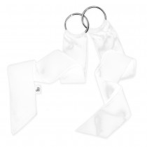 So Divine Luxury Silk Restraints jedwabiste wstążki do wiązania White 2szt