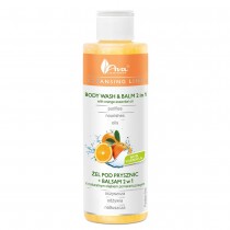 Ava Laboratorium Face Wash & Balm el pod prysznic z balsamem 2w1 Pomaracza 200ml