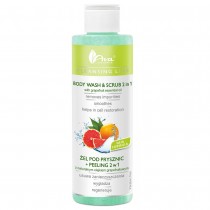 Ava Laboratorium Face Wash & Scrub el pod prysznic z peelingiem 2w1 grapefruit 200ml