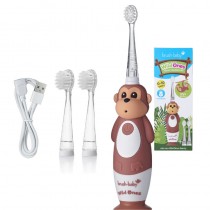 Brush Baby Wild Ones szczoteczka soniczna dla dzieci 0-10 Monkey