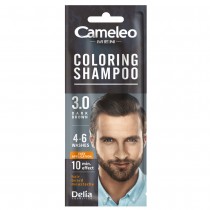 Cameleo Men Coloring Shampoo szamponetka koloryzujca dla mczyzn 3.0 Ciemny Brz 15ml