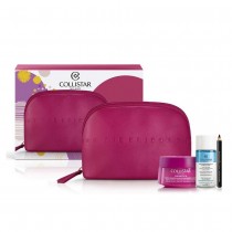 Collistar Replumping Redensifying Cream krem do twarzy 50ml + pyn do demakijau 35ml + kredka do oczu + kosmetyczka Fuksja