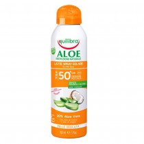 EquilIbra Aloe mleczko do opalania w sprayu SPF50 150ml
