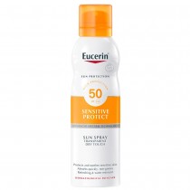 Eucerin Sensitive Protect Transparent Mist mgieka do opalania SPF50 200ml