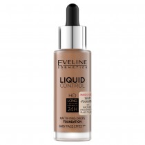 Eveline Liquid Control HD podkad do twarzy z dropperem 065 Toffee 32ml